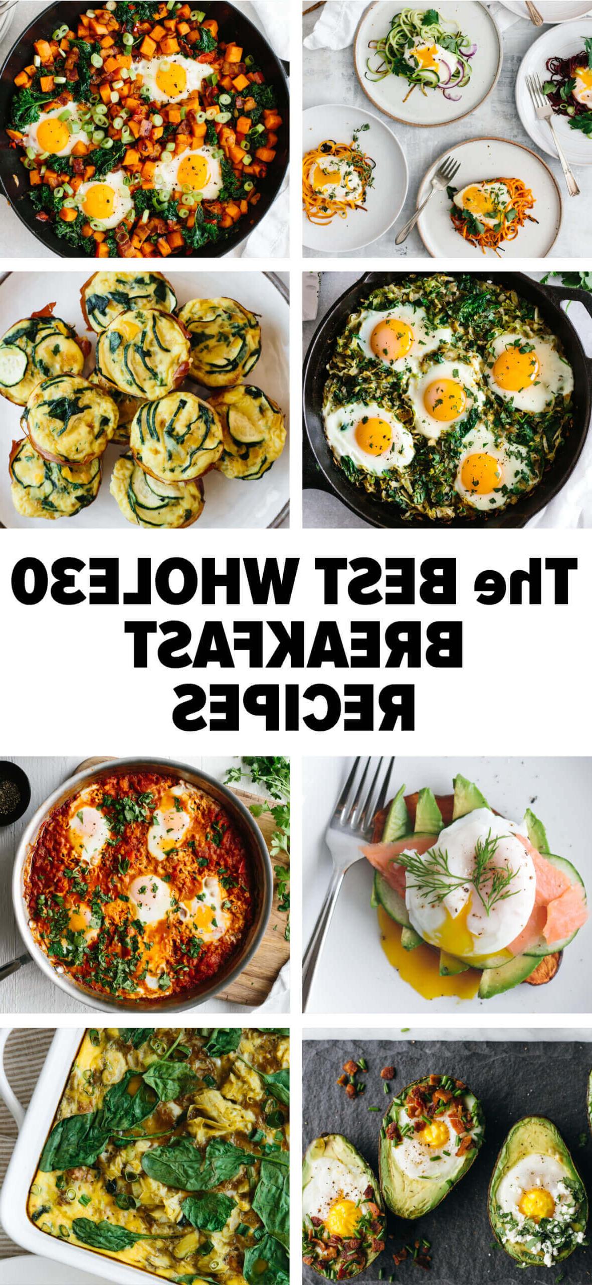 Whole30 Frühstücksideen: Starten Sie energiegeladen und gesund in den Tag! Diese Whole30 Frühstücksrezepte sind herzhaft, nahrhaft und köstlich genug, um sie auch nach Ablauf der 30 Tage des Programms zu essen!