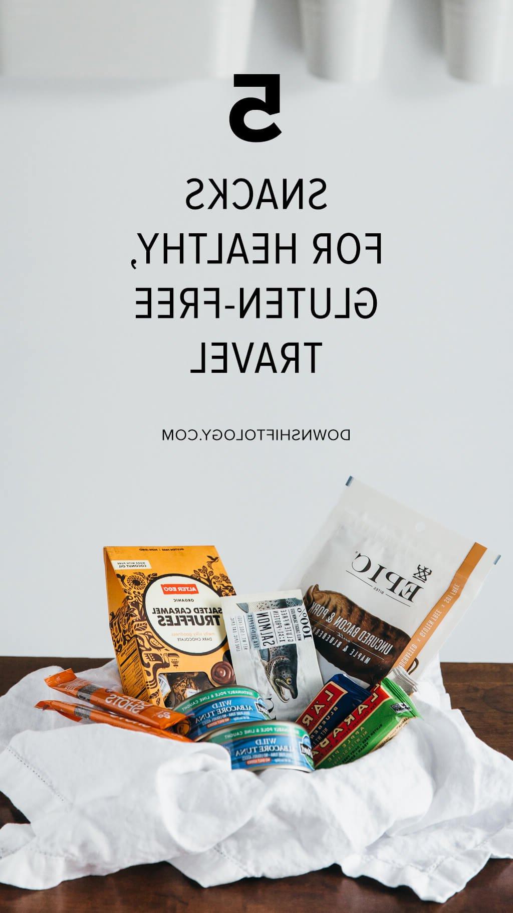 5 gesunde, glutenfreie Snacks für unterwegs. Diese Artikel sind meine "Go-to" glutenfreien Reisesnacks. | www.alhod.com