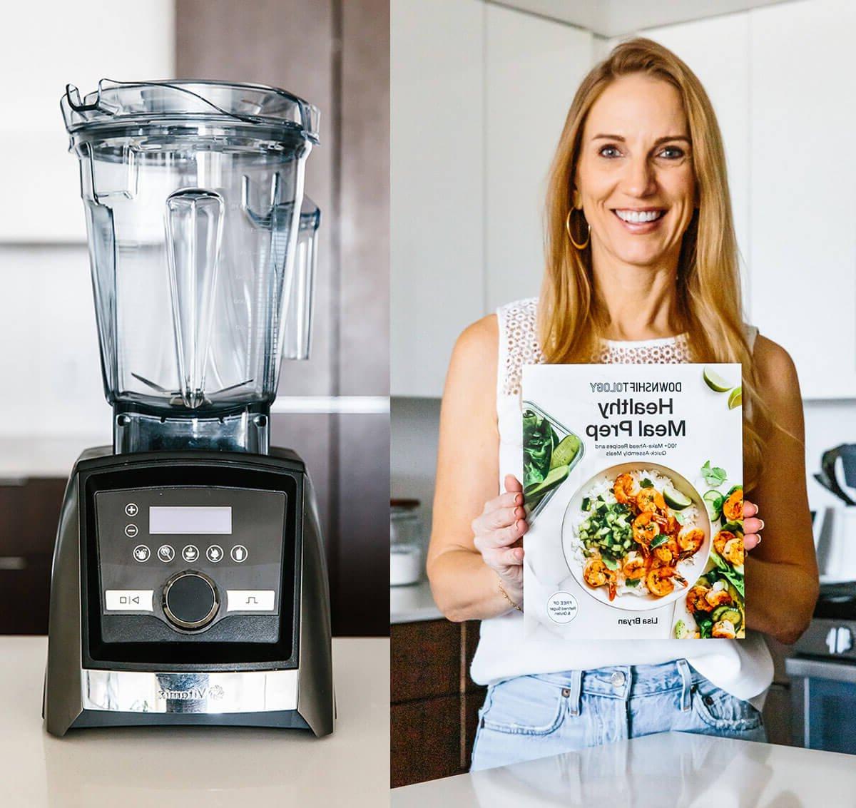 Weihnachts-Gewinnspiel (Vitamix + Downshiftology Meal Prep Kochbuch) 2 Vitamix A3500 und Kochbuch im Weihnachtsambiente