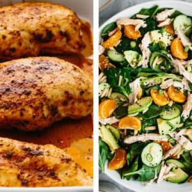 Die 20+ besten Hähnchenbrust-Rezepte 7 Die besten Hähnchenbrust-Rezepte mit Hähnchensalat und gebackenem Hähnchen