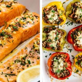40+ beste glutenfreie Rezepte 3 Beste glutenfreie Rezepte mit gefüllten Paprika.