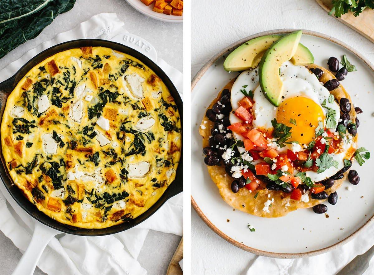 **Die 70+ besten einfachen vegetarischen Rezepte** 3 Vegetarische Frühstücksrezepte