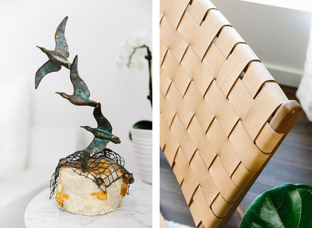 Tour durch mein modernes, minimalistisches Wohnzimmer. Mein Einrichtungsstil ist eine Mischung aus Minimalismus, Mid-Century Modern, Skandinavien und SoCal-Flair. Helle, offene Raumgestaltung mit maritim inspirierten Details.