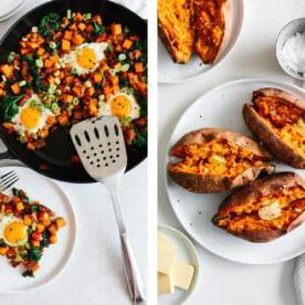 Über 15 Süßkartoffel-Rezepte zum Verlieben 18 Zwei gesunde Süßkartoffel-Rezepte.
