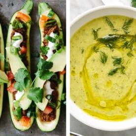 Über 20 beste Zucchini-Rezepte 23 Zucchini-Rezepte wie Zucchini-Suppe und gefüllte Zucchini-Boote