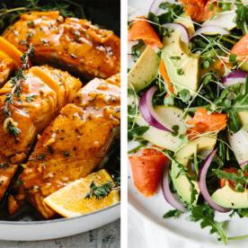 Die 20+ besten Lachsrezepte 24 Beste Lachsrezepte mit gebratenem Lachs und Lachssalat.