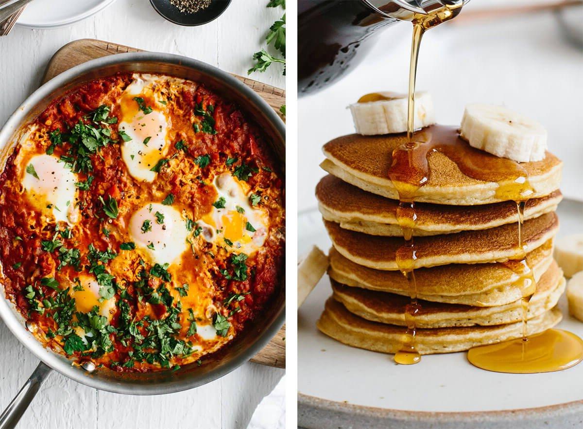 Bereiten Sie köstliche, glutenfreie Rezepte mit diesem Leitfaden zu! Ich zeige Ihnen, wie Sie mit vollwertigen Lebensmitteln einfache, geschmackvolle Mahlzeiten zubereiten! Glutenfreie Frühstücksrezepte mit Pfannkuchen und Shakshuka.