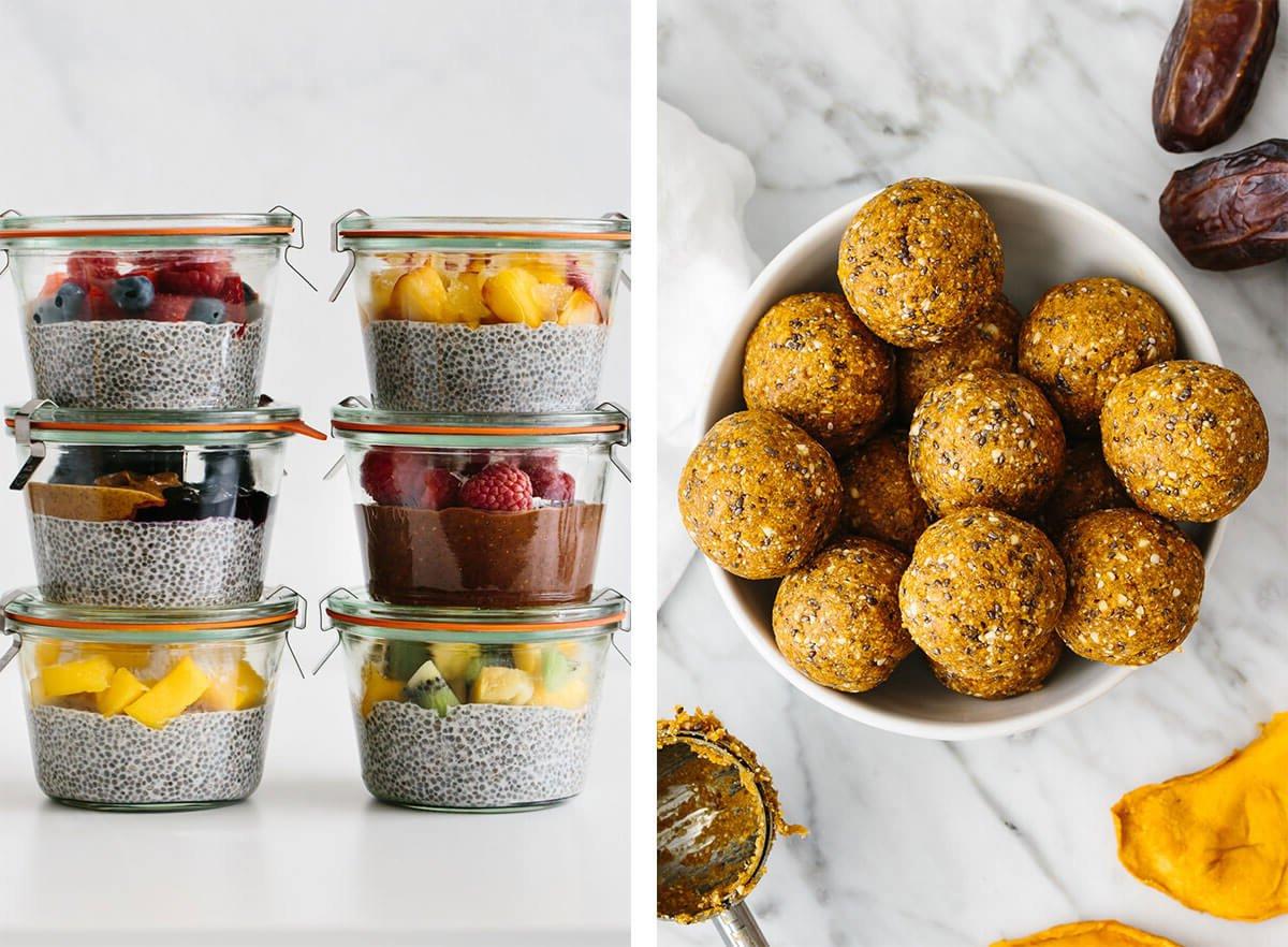 Einfache und gesunde Meal Prep Rezepte, die Ihnen helfen, Mahlzeiten für die Woche vorzubereiten! Gesunde Snack Meal Prep Rezepte.