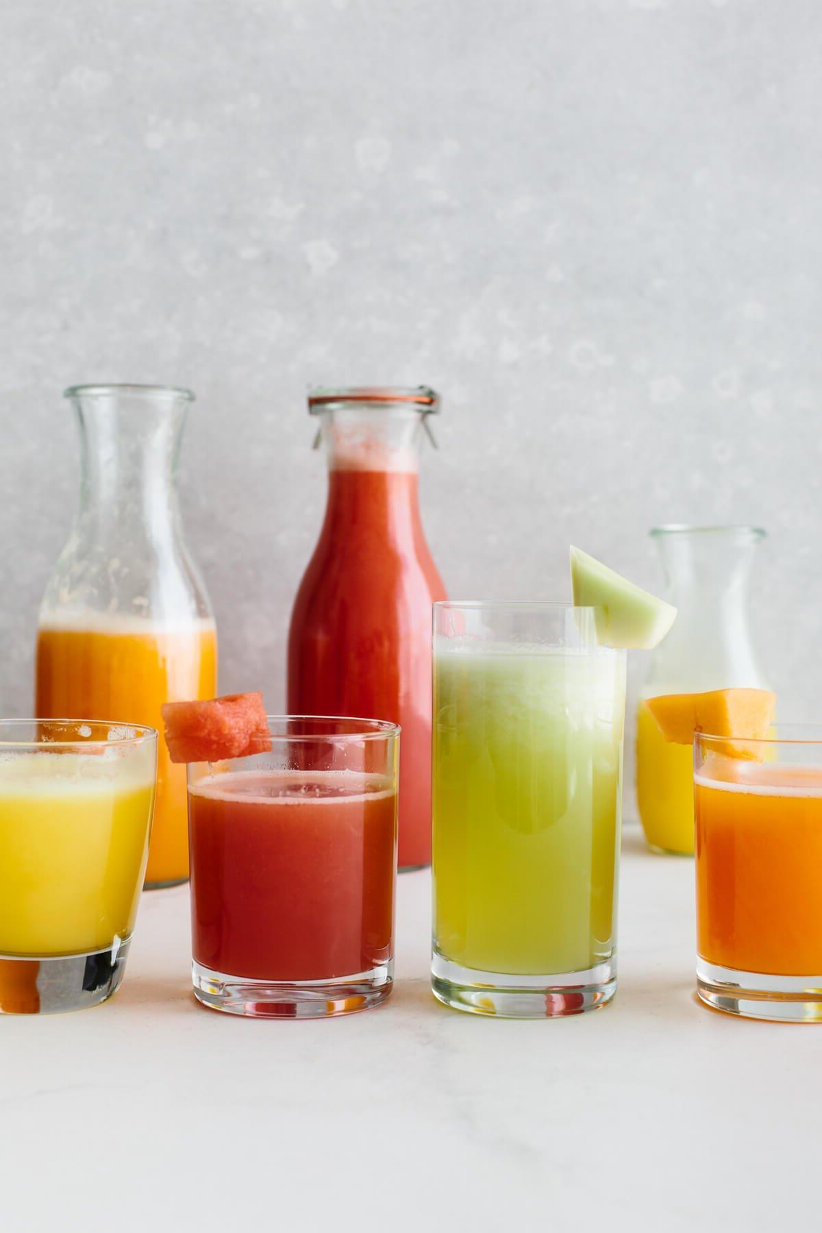 Über 30 festliche Rezepte zum 4. Juli 38 Mehrere Agua Fresca Getränke.