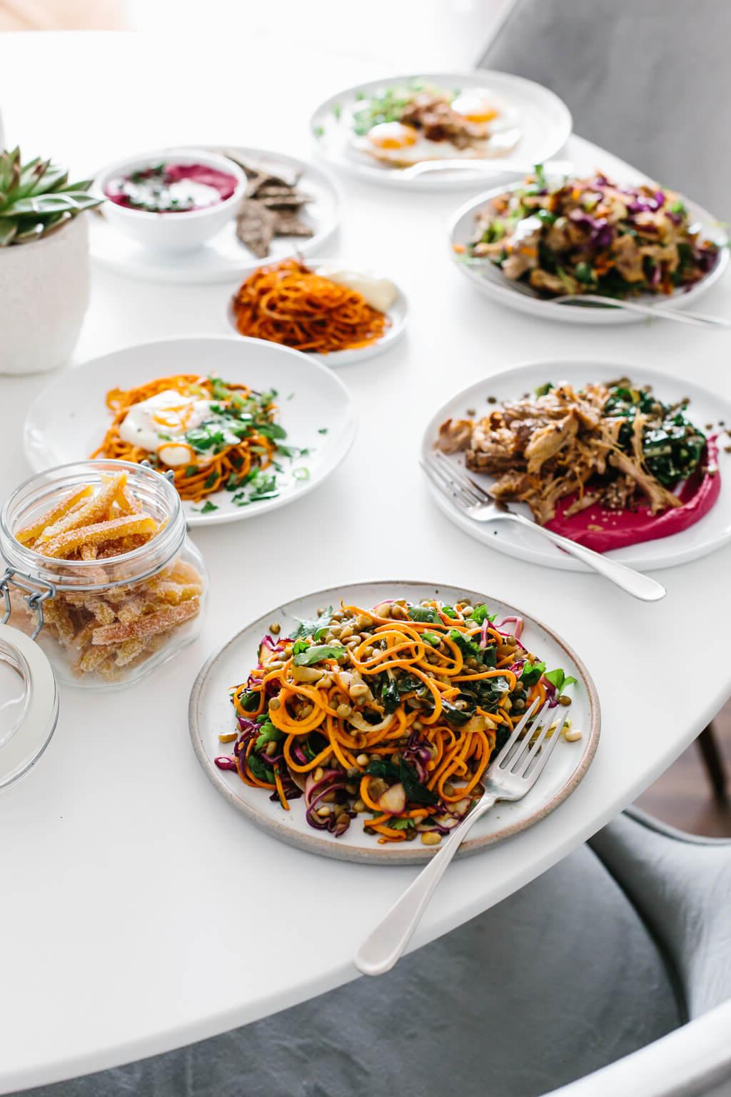 Herzhaftes, nahrhaftes und gesundes Meal Prep für den Winter.