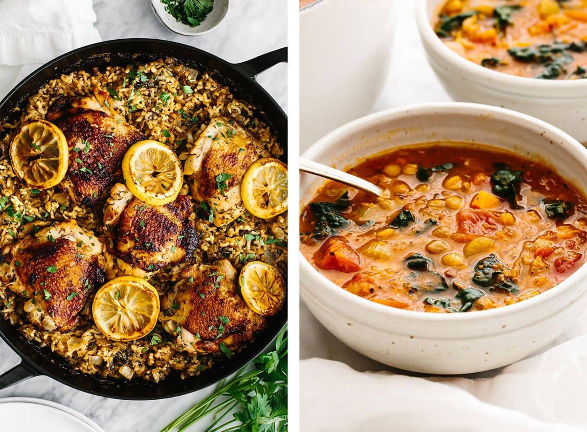 Einfache und gesunde Meal Prep Rezepte, die Ihnen helfen, Mahlzeiten für die Woche vorzubereiten! Meal Prep Rezepte für Großmengen.