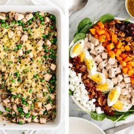 Begeisternde Truthahnreste-Rezepte 5 Truthahn-Salat und Truthahn-Auflauf aus Resten
