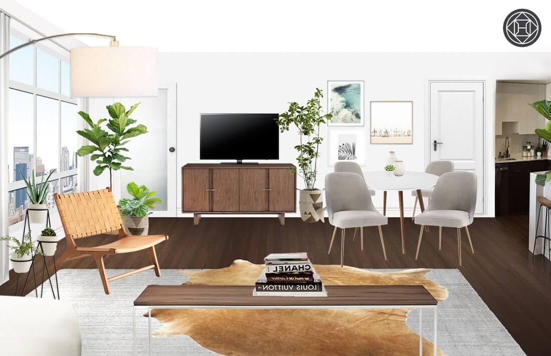 Tour durch mein modernes, minimalistisches Wohnzimmer. Mein Einrichtungsstil ist eine Mischung aus Minimalismus, Mid-Century Modern, Skandinavien und SoCal-Flair. Helle, offene Raumgestaltung mit natürlichem Licht.