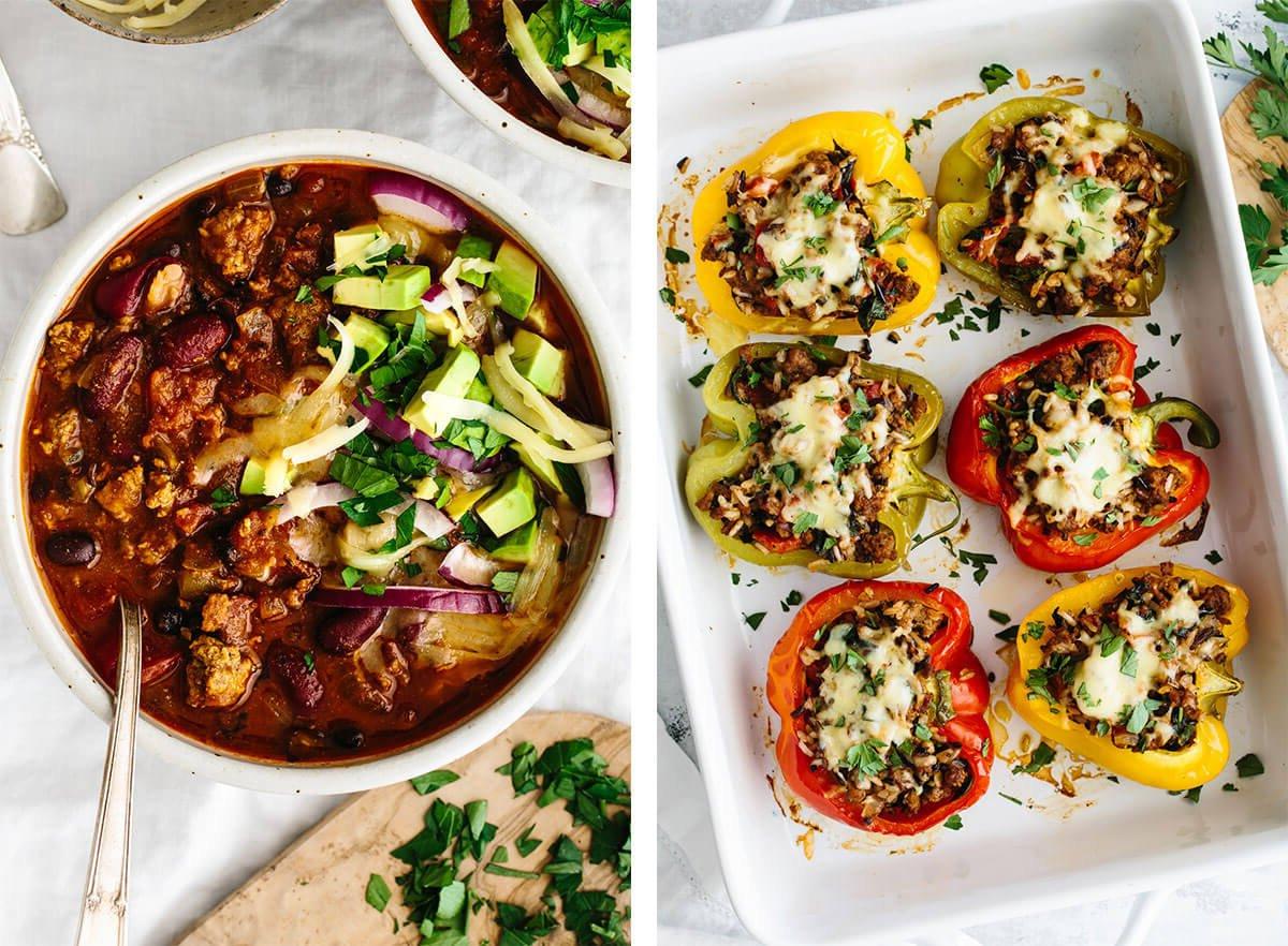 Einfache und gesunde Meal Prep Rezepte, die Ihnen helfen, Mahlzeiten für die Woche vorzubereiten! Gefrier Meal Prep Rezepte