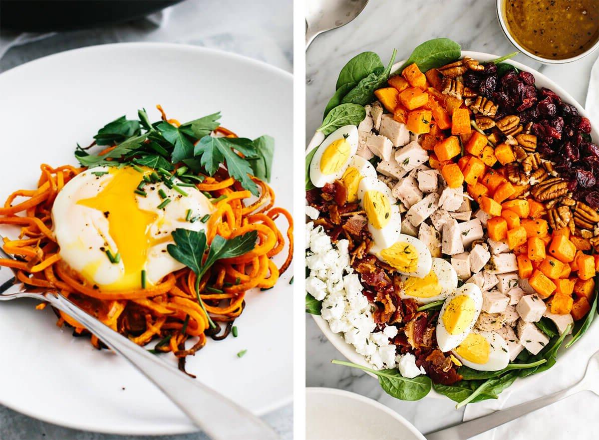 Von Frühstück bis Abendessen sind dies die besten Ei-Rezepte, die beweisen, dass Eier wirklich alles können, um einfache und geschmackvolle Mahlzeiten zu kreieren! Truthahn-Cobb-Salat für die besten Ei-Rezepte.
