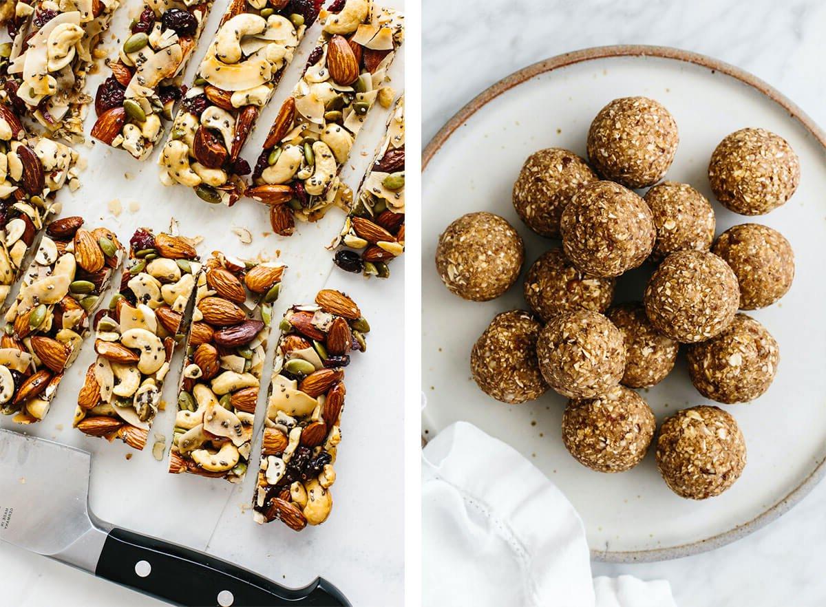 Bereiten Sie köstliche, glutenfreie Rezepte mit diesem Leitfaden zu! Ich zeige Ihnen, wie Sie mit vollwertigen Lebensmitteln einfache, geschmackvolle Mahlzeiten zubereiten! Glutenfreie Snackrezepte mit Müsliriegeln.