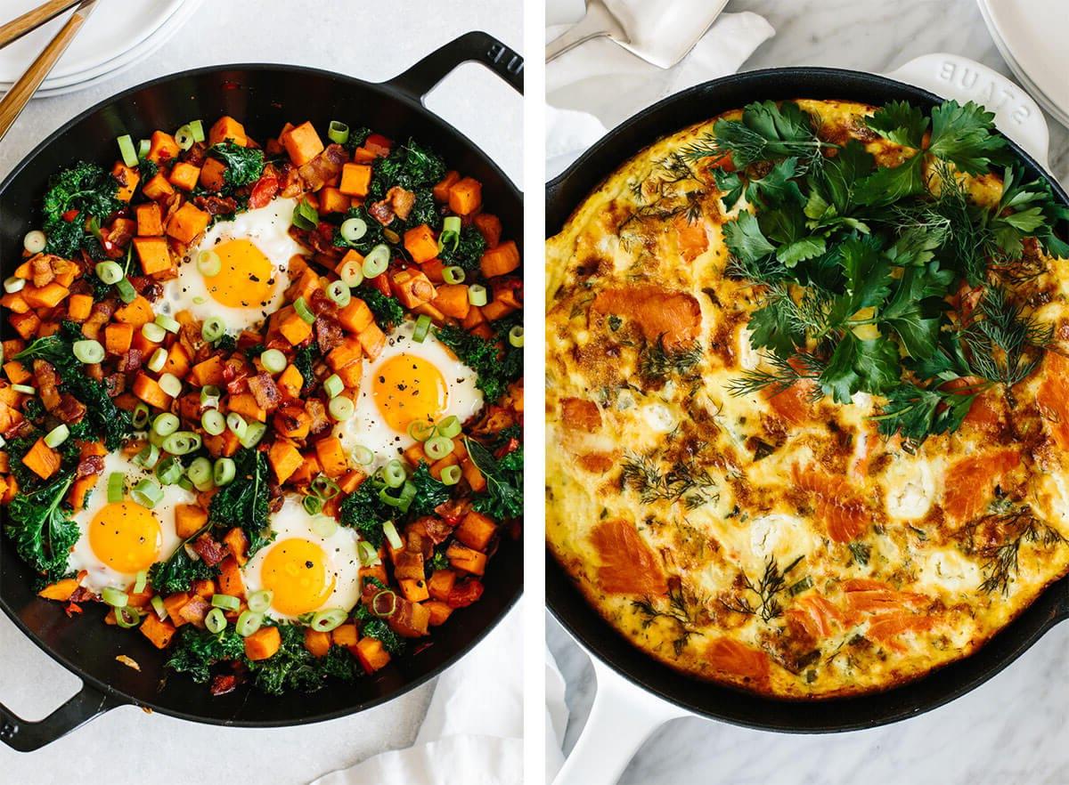 Starten Sie Ihren Tag richtig mit diesen gesunden Frühstücksideen! Wählen Sie aus Mahlzeiten zum Mitnehmen, Brunch-Lieblingen und den besten Meal-Prep-Optionen. Beste Frühstücksideen mit Frittata und Hash.