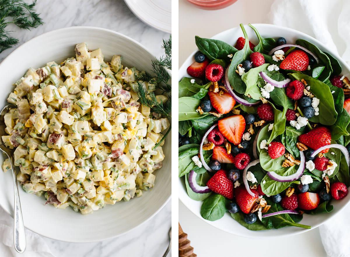 Lassen Sie sich von einfachen, vegetarischen Rezepten inspirieren! Wählen Sie aus wärmenden Suppen, proteinreichen Abendessen, herzhaften Frühstücksideen und allem dazwischen! Vegetarische Rezepte mit Kartoffelsalat.