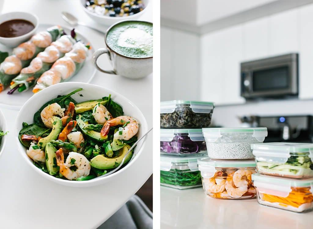 Nutzen Sie frische, saisonale Produkte in diesem gesunden Meal Prep Leitfaden für den Frühling. Mit 11 vorbereiteten Zutaten können Sie eine Vielzahl gesunder Rezepte zubereiten.