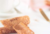 Delicate Honey Tuiles Effortless Lace Cookies