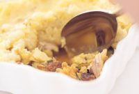 Smoked Mackerel and Zucchini Potato Bake