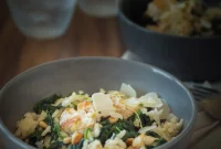 Creamy Chicken and Spinach Risotto