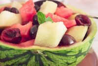 Watermelon Oasis Fruit Basket