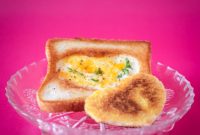 Love Heart Egg Toast