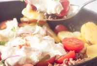 Hearty Greek Beef and Potato Bake