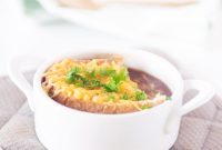 Caramelized Red Onion Soup with Crispy Cheese Toast