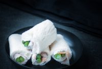 Elevated Asparagus Rolls for High Tea