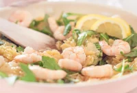 Zesty Lemon and Parmesan Arugula Risotto