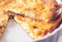 Gourmet Gorgonzola Apple Quiche