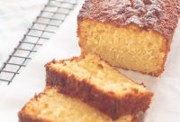 Easy Tangerine Yogurt Pound Cake