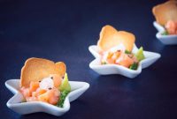 Arugula Infused Salmon Morsels