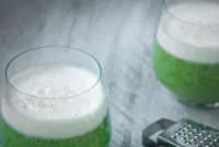 Creamy broccoli cappuccino