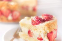 Heavenly Strawberry Cloud Cake