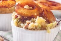 Apple Bacon Brussels Sprout Mash