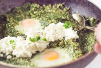 Velvety Cauliflower Rice with Spring Greens
