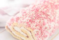 Baby Shower Swirl Cake