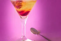 Cherry Kiss Valentine Cocktail