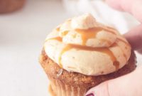 Decadent Banana Caramel Cupcakes