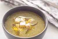 Creamy Vegan Spinach Potato Soup