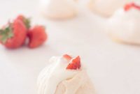 Fragrant Rose Meringue Kisses