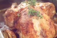 Easy Slow Cooker Rotisserie Chicken