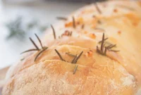 Aromatic Rosemary Garlic Ciabatta