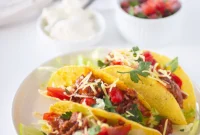 Spicy Ground Beef Tacos with Zesty Salsa