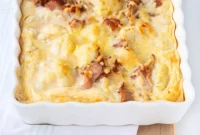 Bacon Cauliflower Gratin