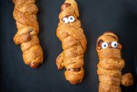 Halloween Hot Dog Mummies