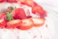 Luscious Strawberry Bavarois